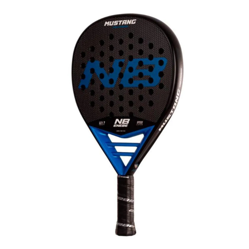 Raquette padel Enebe Mustang bleu 2025 — vue de profil