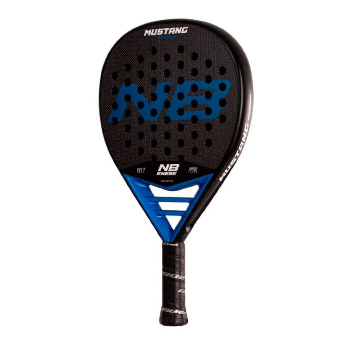 Raquette padel Enebe Mustang bleu 2025 — vue de profil