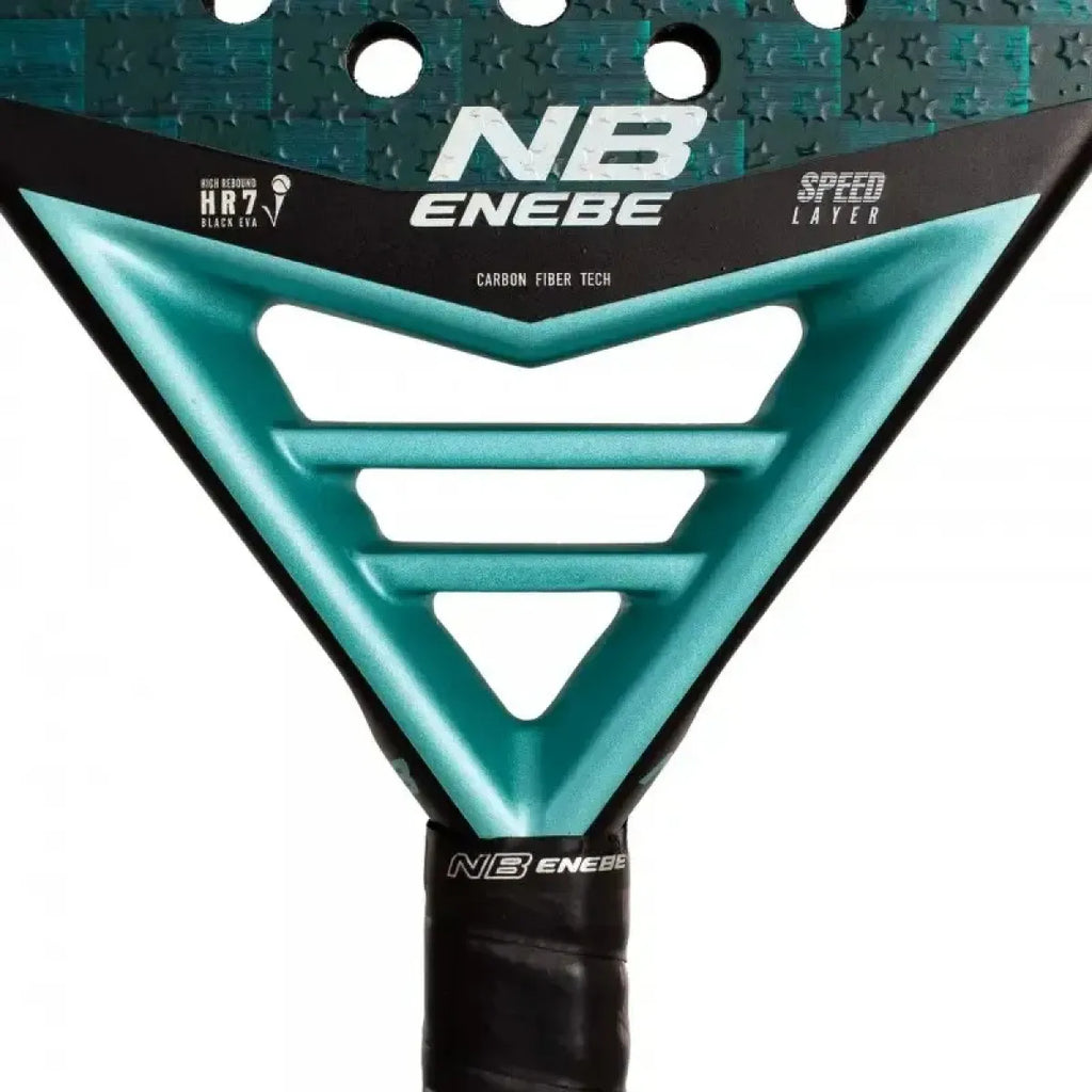 Raquette padel Enebe Mustang Esmerald 15K 2026 — vue de dos
