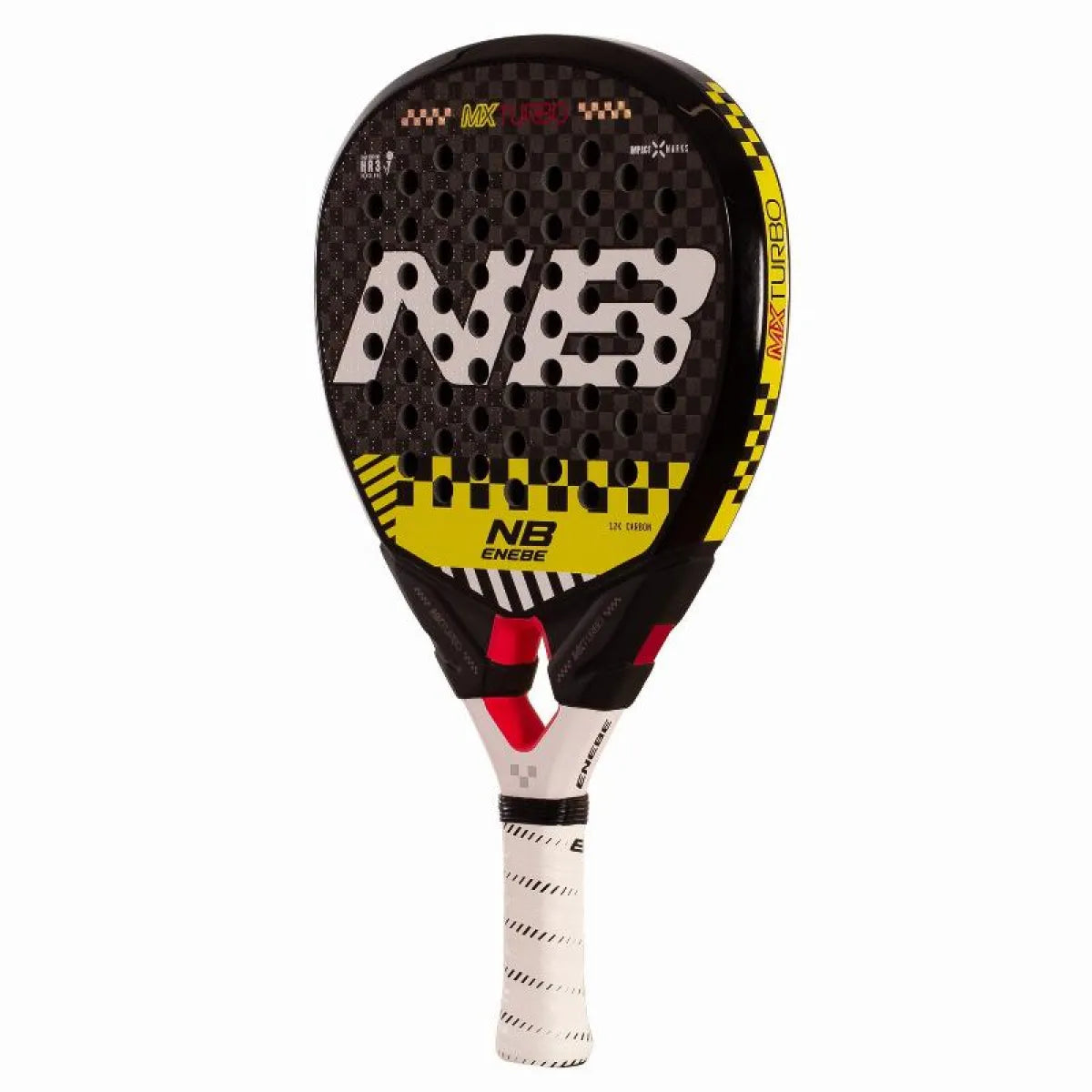 Raquette padel Enebe MX Turbo jaune 2027 — vue détail 1