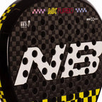 Raquette padel Enebe MX Turbo jaune 2027 — vue en perspective