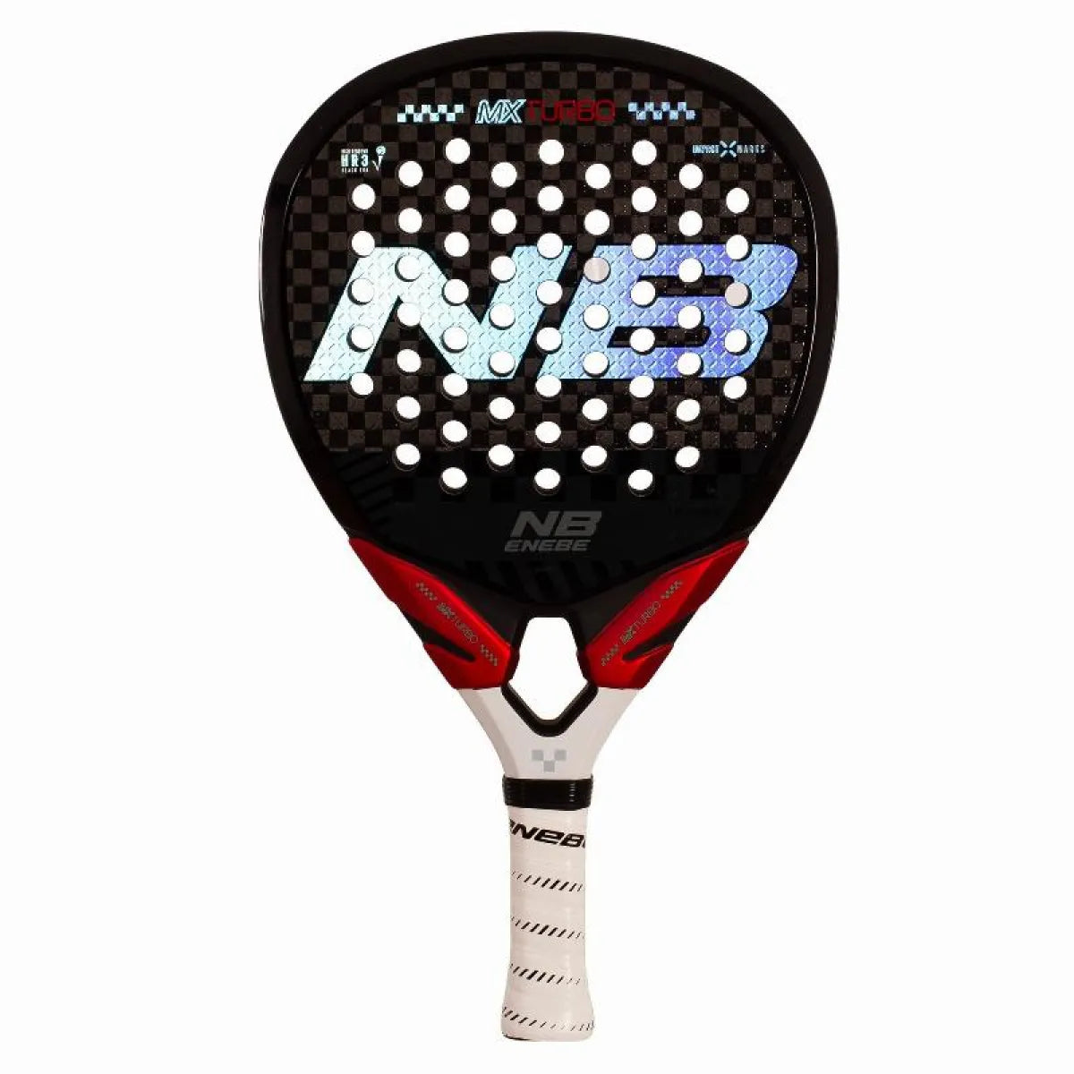 Raquette padel Enebe MX Turbo rouge 2027 — vue de face