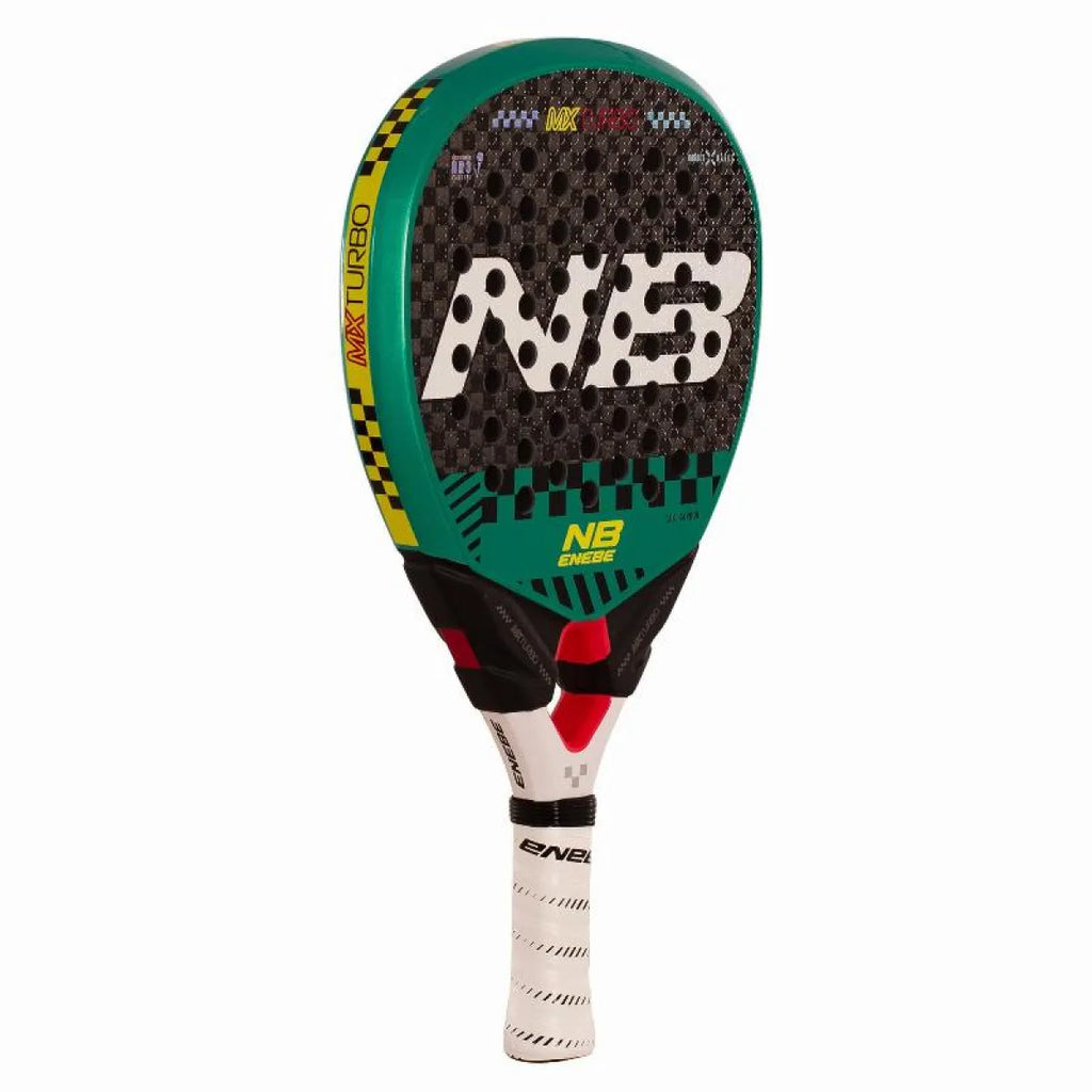 Raquette padel Enebe MX Turbo vert 2027 — vue de profil