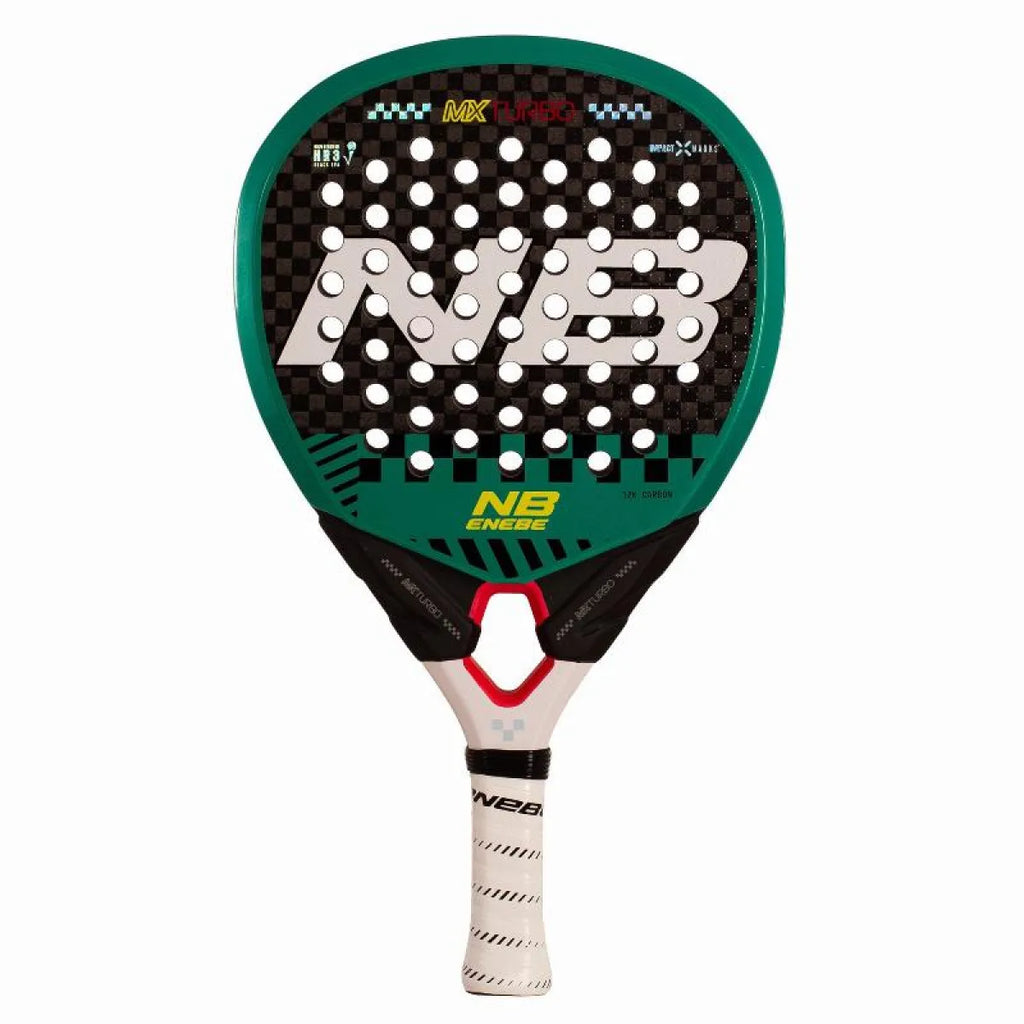 Raquette padel Enebe MX Turbo vert 2027 — vue de profil 2
