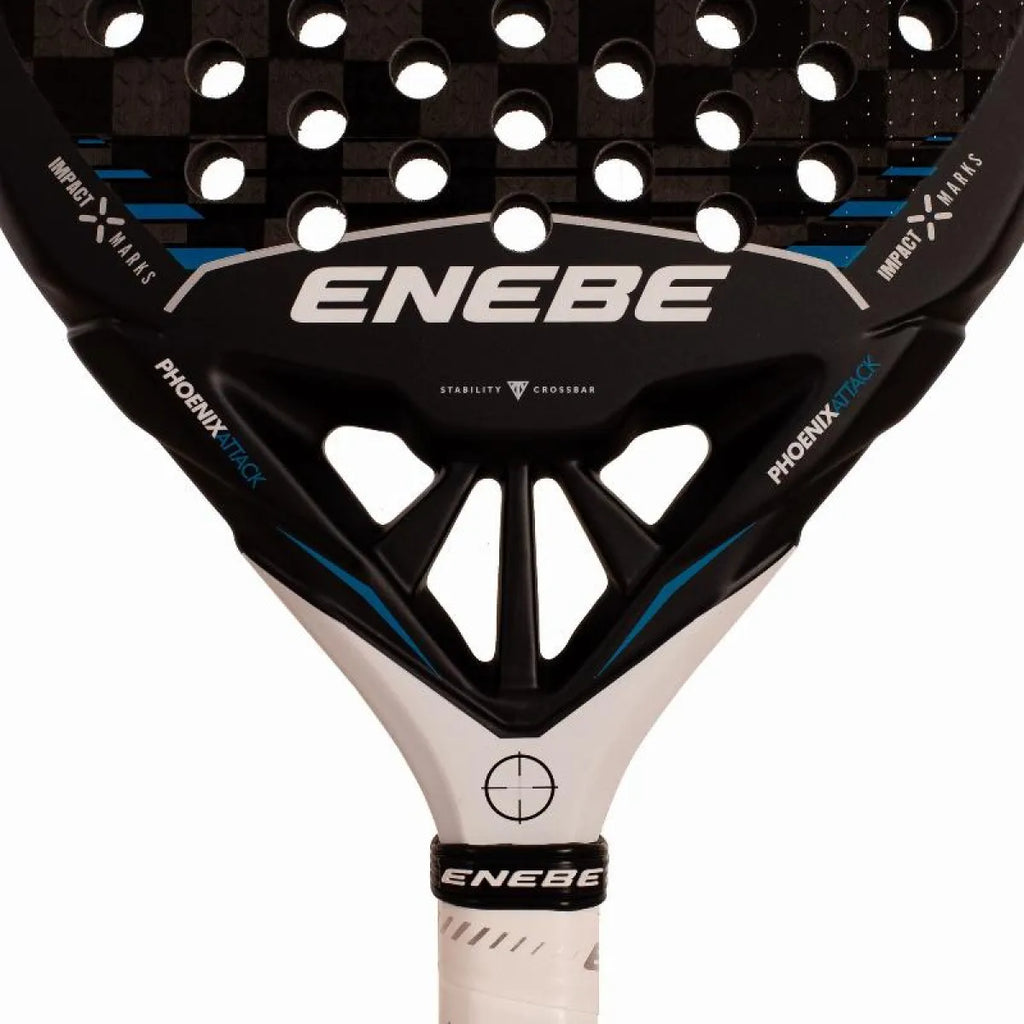 Raquette padel Enebe Phoenix Attack bleu 2027 — vue détail 2