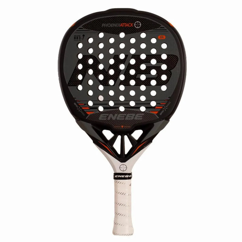 Raquette padel Enebe Phoenix Attack gris 2027 — vue de profil 2