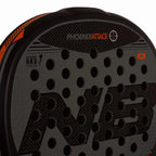 Raquette padel Enebe Phoenix Attack gris 2027 — vue en perspective