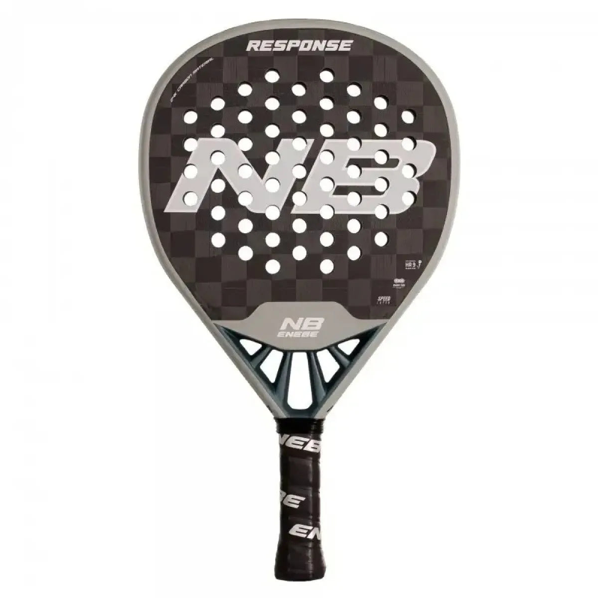 Raquette padel Enebe Response 24K Silver 2026 — vue de face