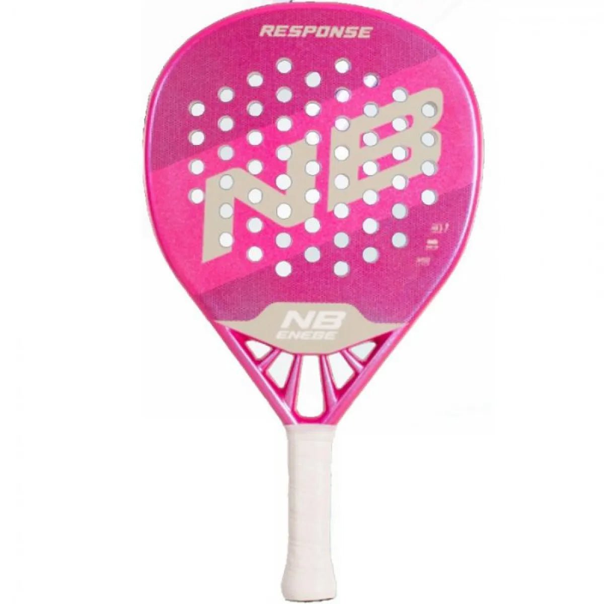Raquette padel Enebe Response rose 2026 — vue de face