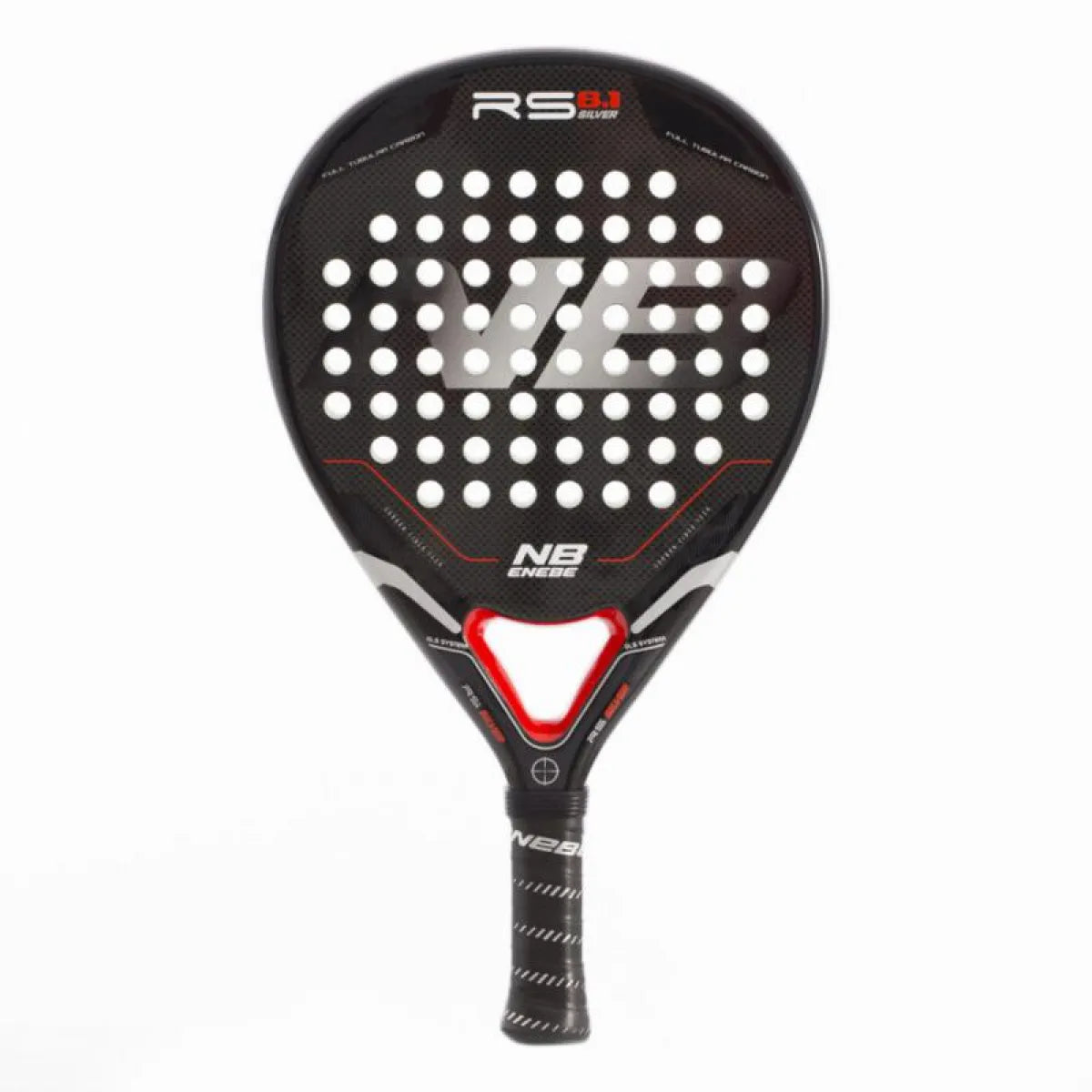 Raquette padel Enebe RS 8.1 Silver — vue de face