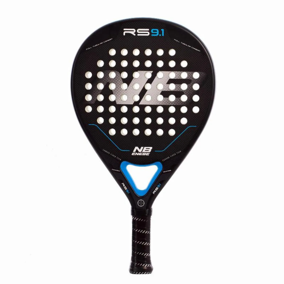 Raquette padel Enebe RS 9.1 bleu — vue de face