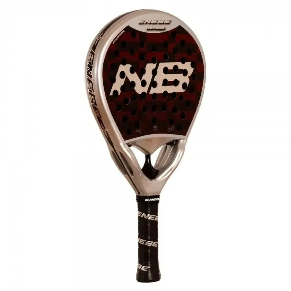 Raquette padel Enebe Suburban 12K rouge 2026 — vue de profil
