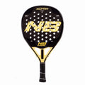 Raquette padel Enebe Supra jaune — vue de face
