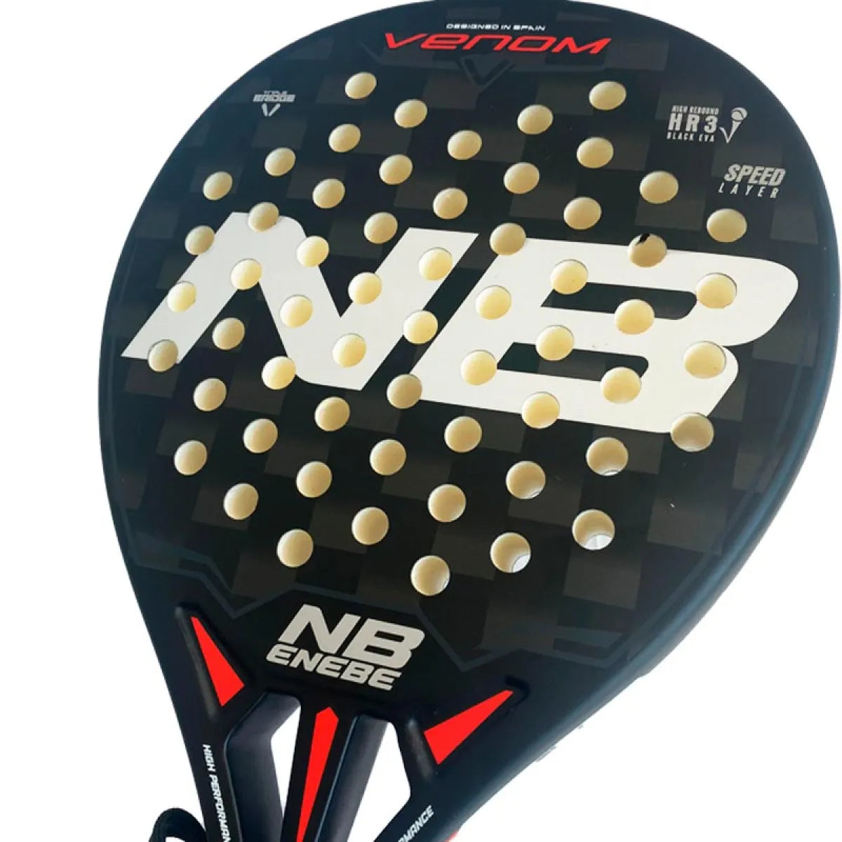 Raquette padel Enebe Venom 2022 — vue de profil 2