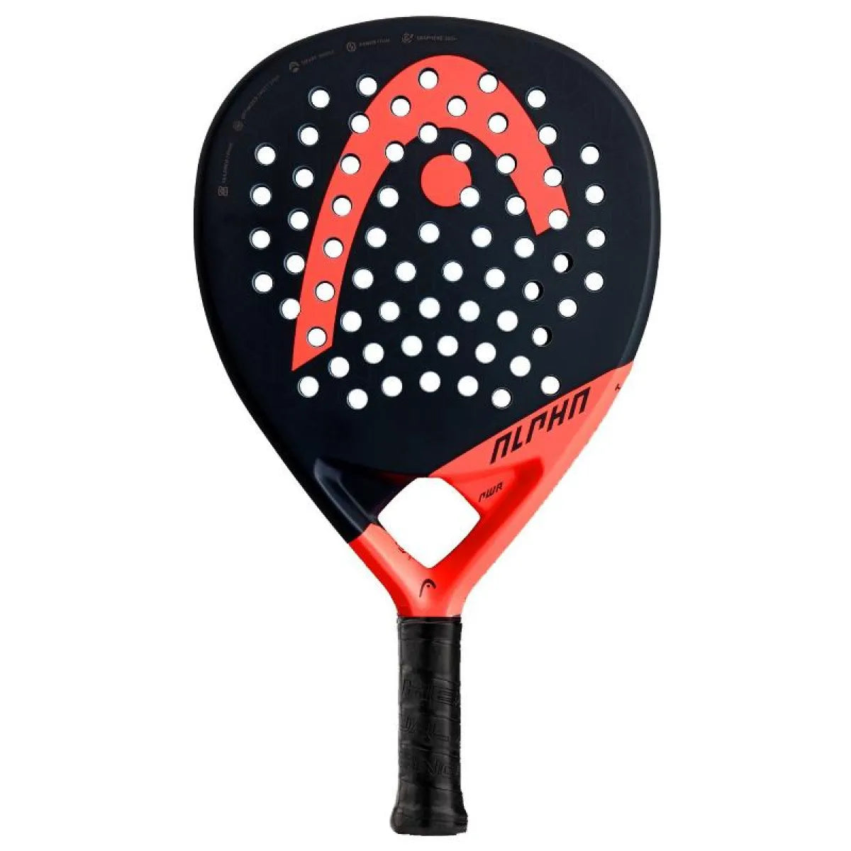 Raquette padel Head Graphene 360 Alpha Power 2025 — vue de face