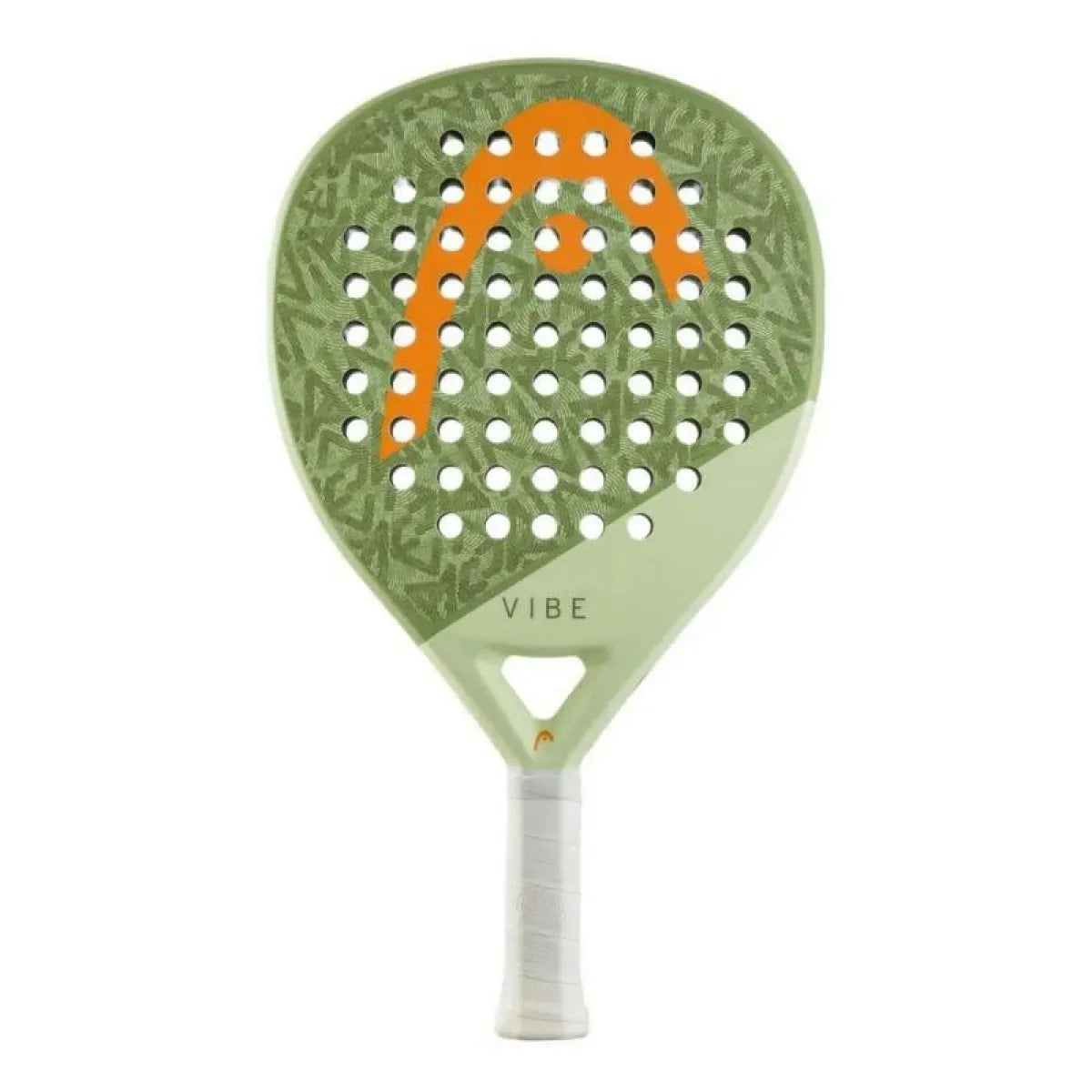 Raquette padel Head Vibe vert orange 2026 — vue de face
