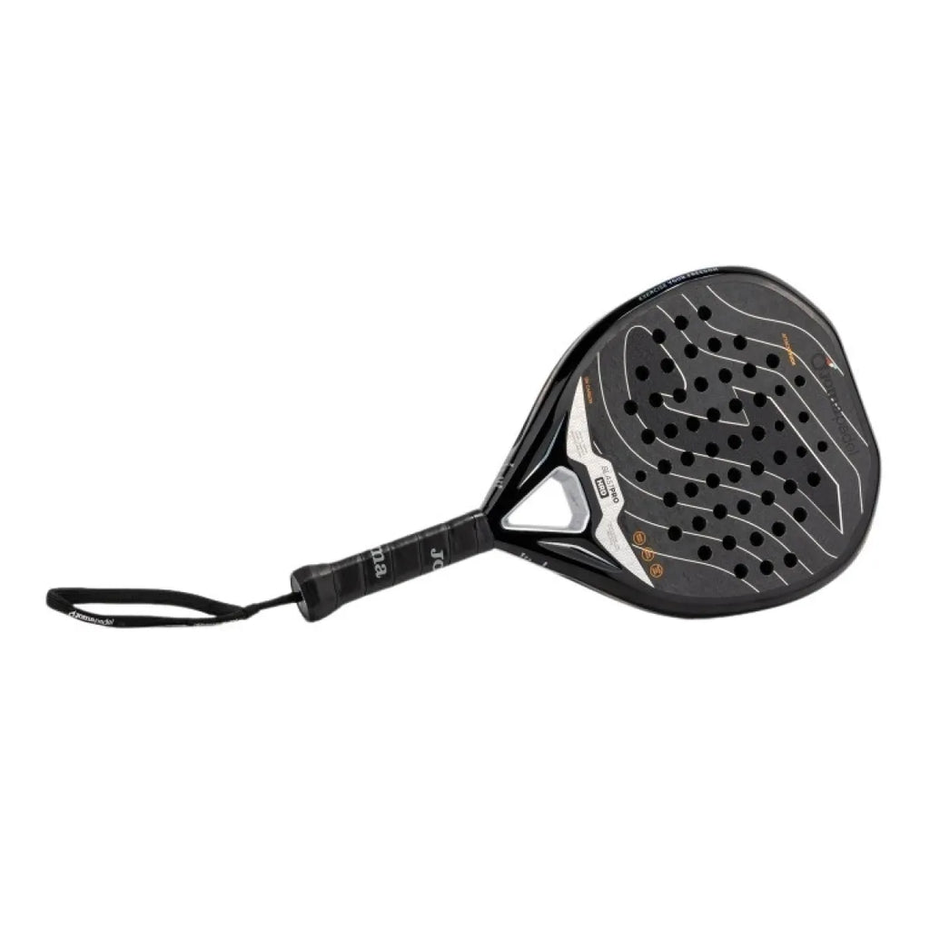 Raquette padel Joma Blast Pro HRD noir gris — vue détail 2