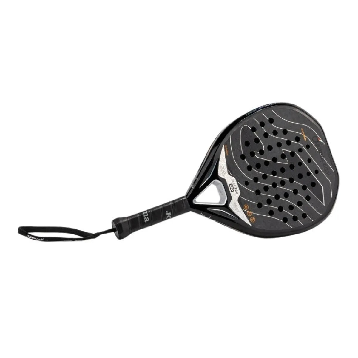 Raquette padel Joma Blast Pro HRD noir gris — vue détail 2