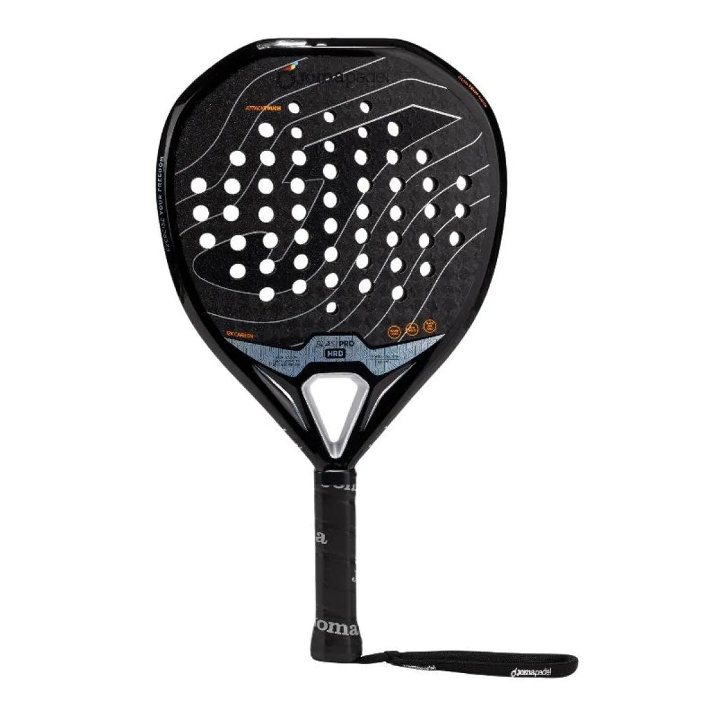 Raquette padel Joma Blast Pro HRD noir gris — vue de face