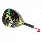 Raquette padel Joma Gold Pro vert jaune Jugadores — vue de profil