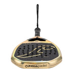Raquette padel Joma Hyper Pro HRD noir Beige — vue en perspective