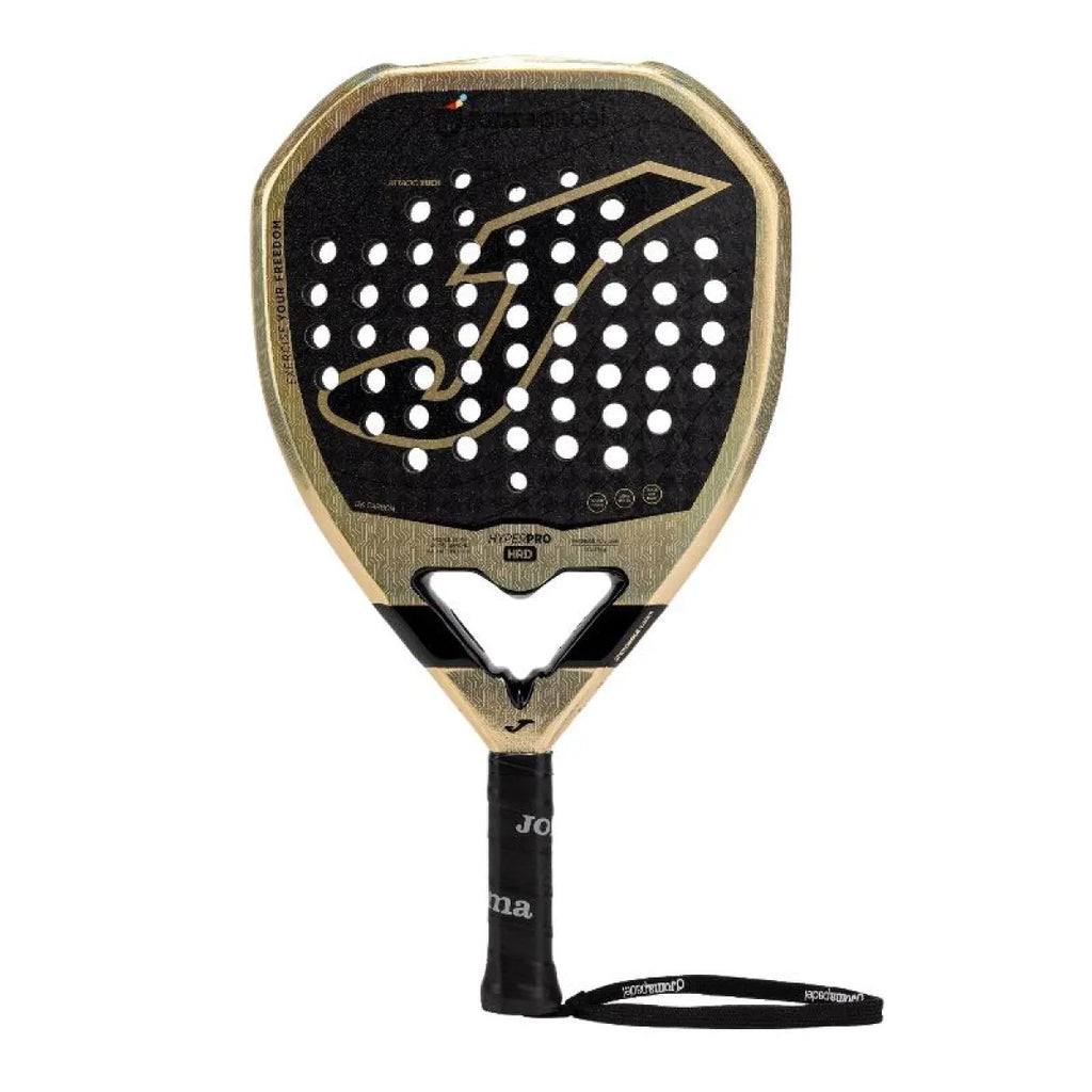 Raquette padel Joma Hyper Pro HRD noir Beige — vue de face