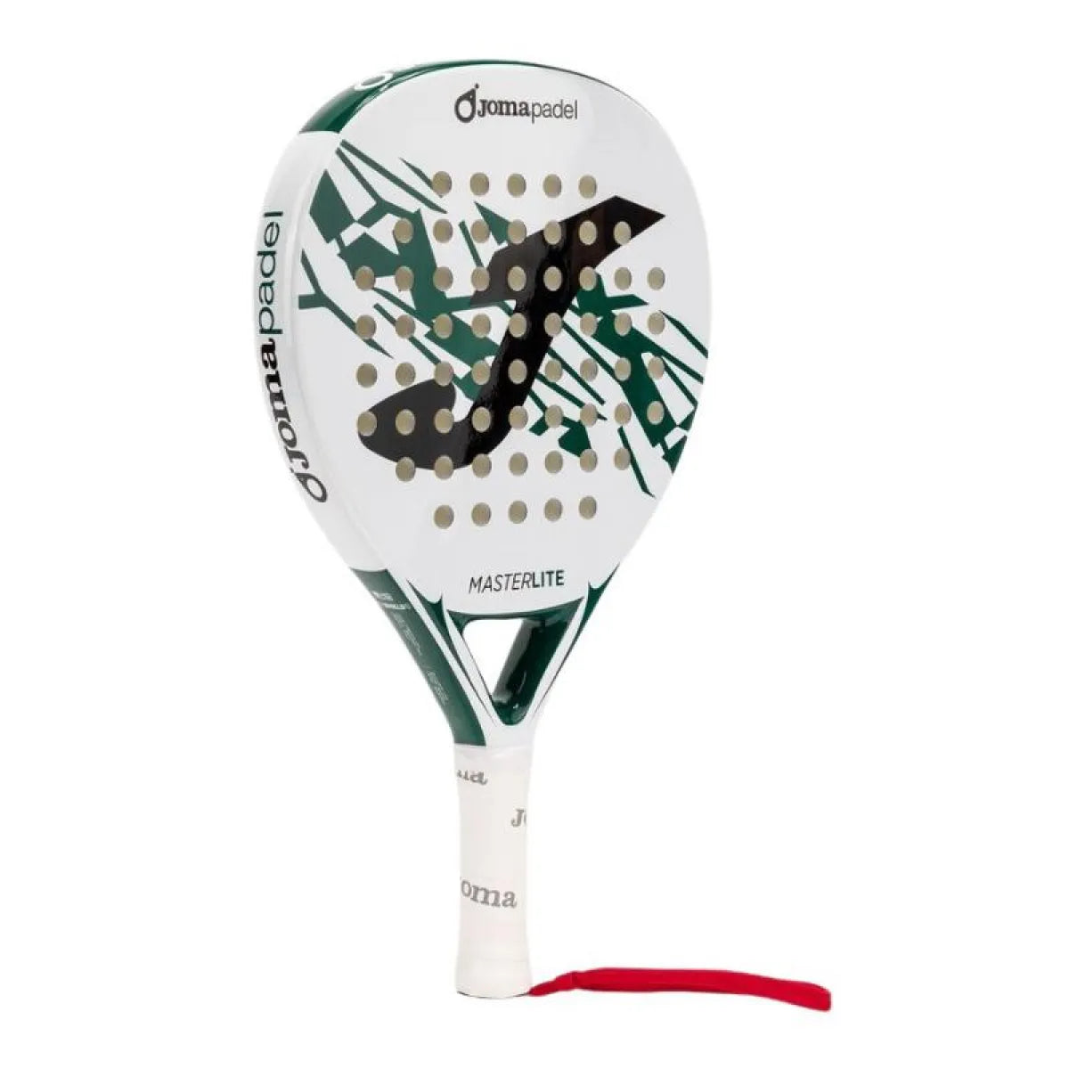 Raquette padel Joma Master blanc bleu — vue de profil