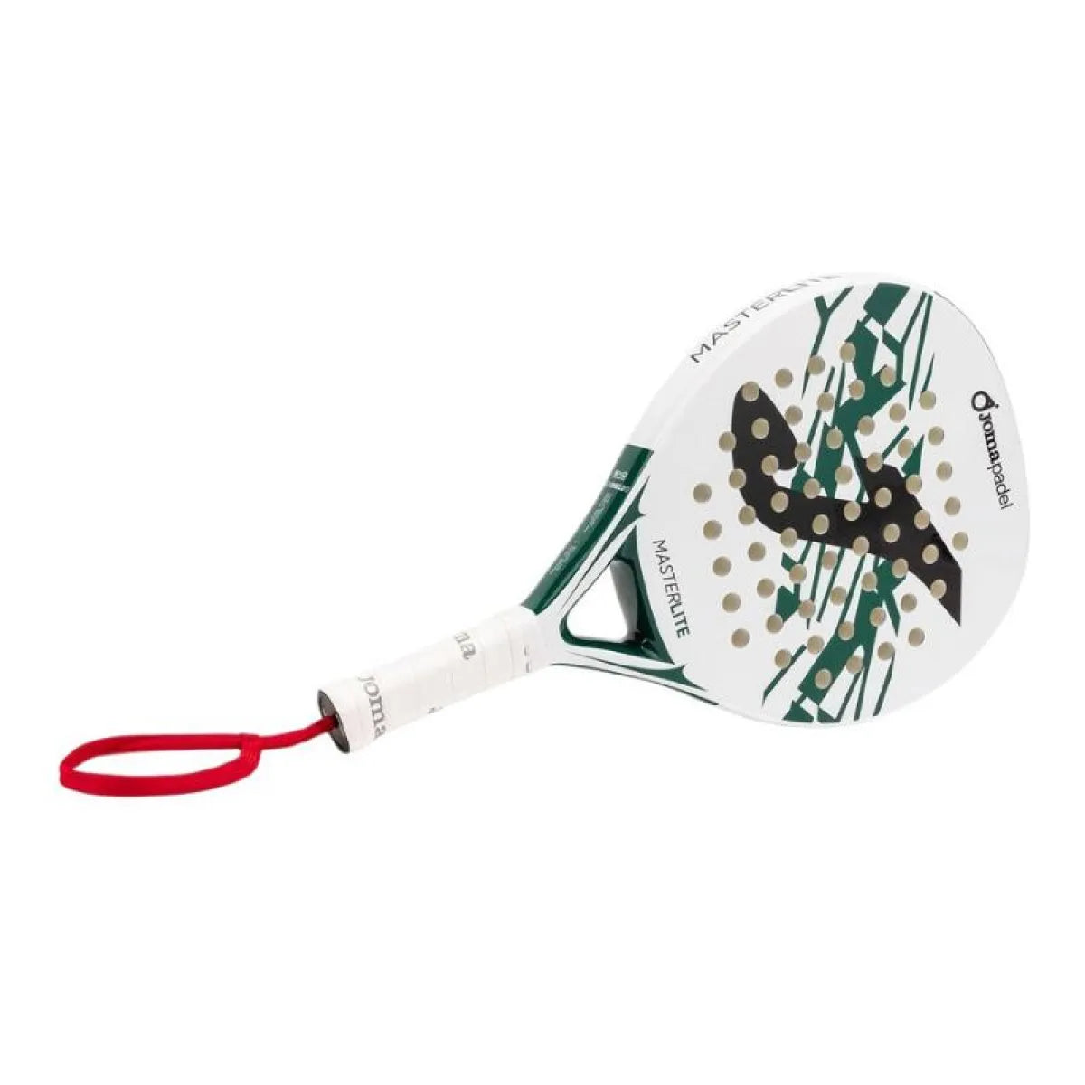 Raquette padel Joma Master blanc bleu — vue de profil 2