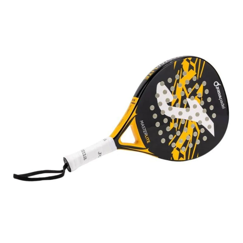 Raquette padel Joma Master noir orange — vue de profil 2