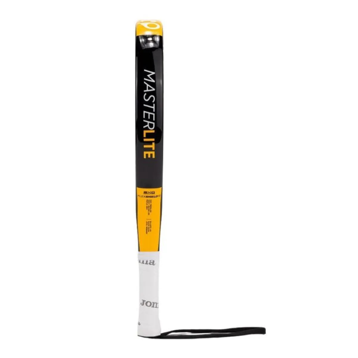 Raquette padel Joma Master noir orange — vue en perspective