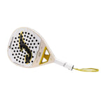 Raquette padel Joma Slam Pro Iconic blanc doré — vue de profil 2