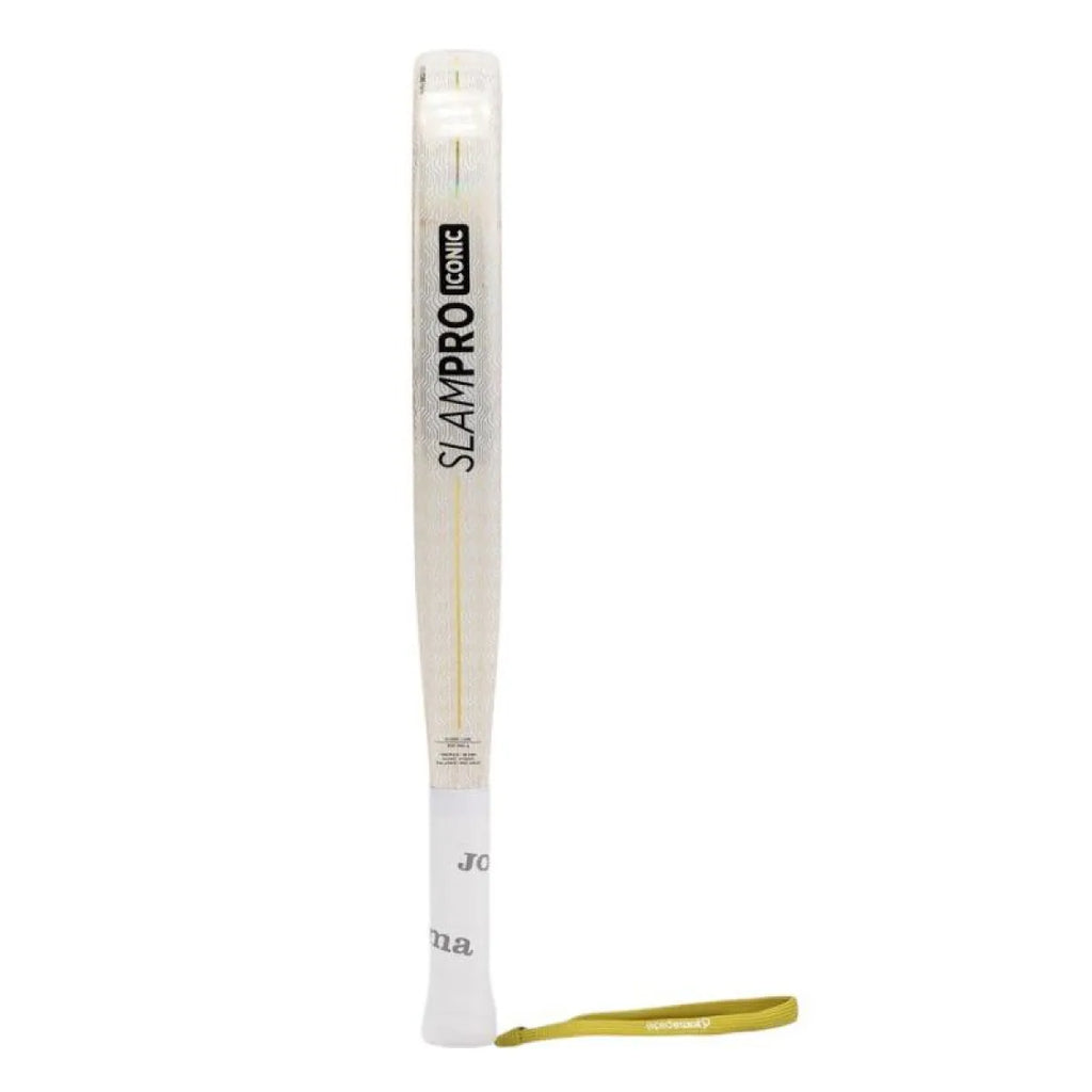 Raquette padel Joma Slam Pro Iconic blanc doré — vue détail 2