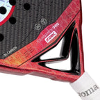 Raquette padel Joma Tournament Pro Iconic noir rouge — vue détail 2
