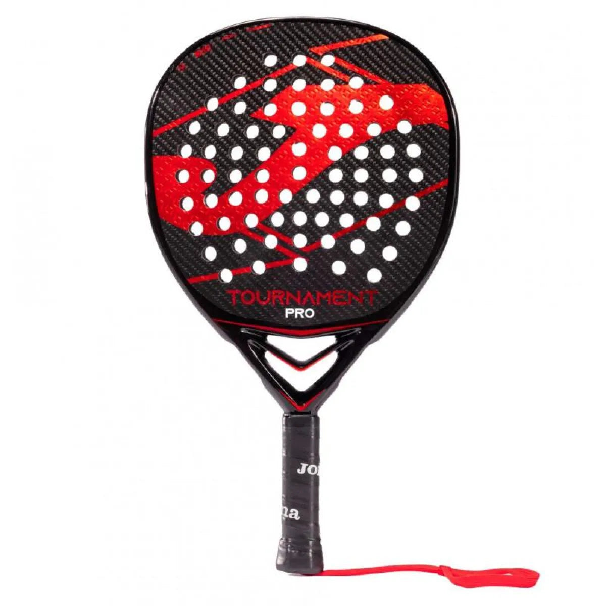 Raquette padel Joma Tournament Pro noir rouge Jugadores — vue de face