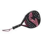Raquette padel Joma Valkiria Flex noir rose — vue de profil 2