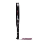 Raquette padel Joma Valkiria Flex noir rose — vue en perspective