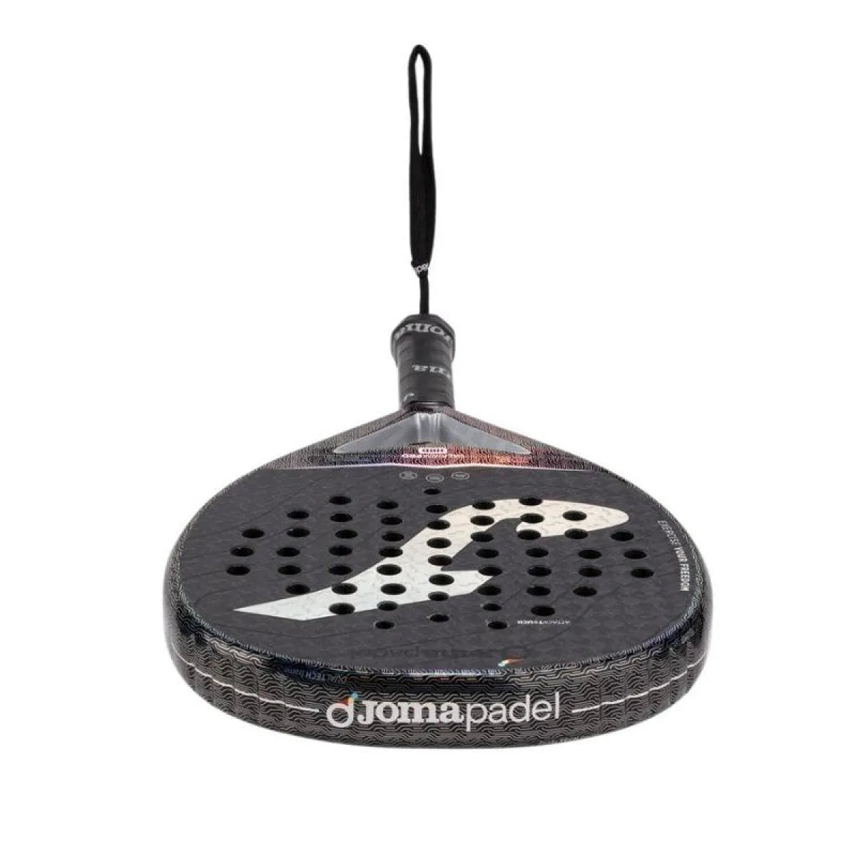 Raquette padel Joma Valkiria Pro HRD noir gris — vue détail 1
