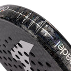Raquette padel Joma Valkiria Pro HRD noir gris — vue de dos