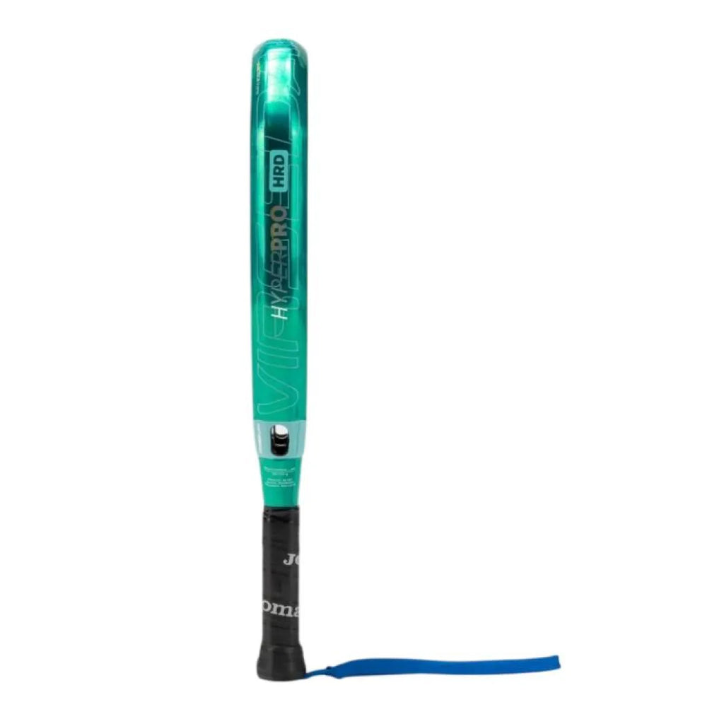 Raquette padel Joma Vero Virseda Hyper Pro HRD vert blanc — vue en perspective
