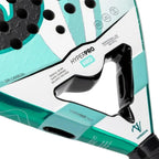 Raquette padel Joma Vero Virseda Hyper Pro HRD vert blanc — vue de dos