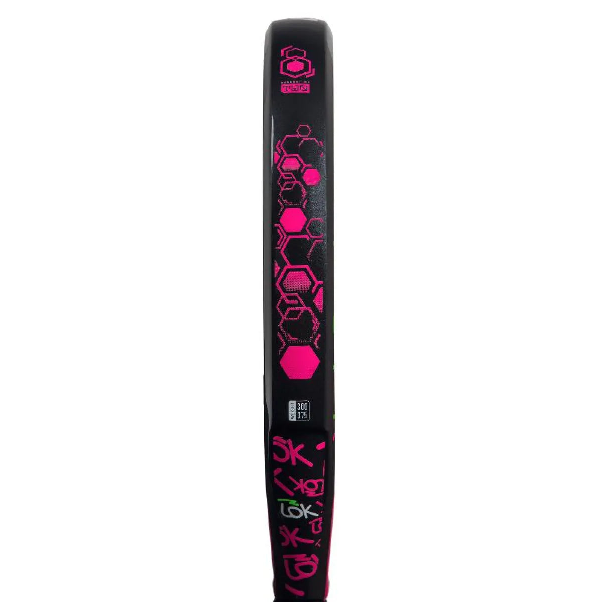 Raquette padel Lok Be Flow rose 2 — vue détail 1