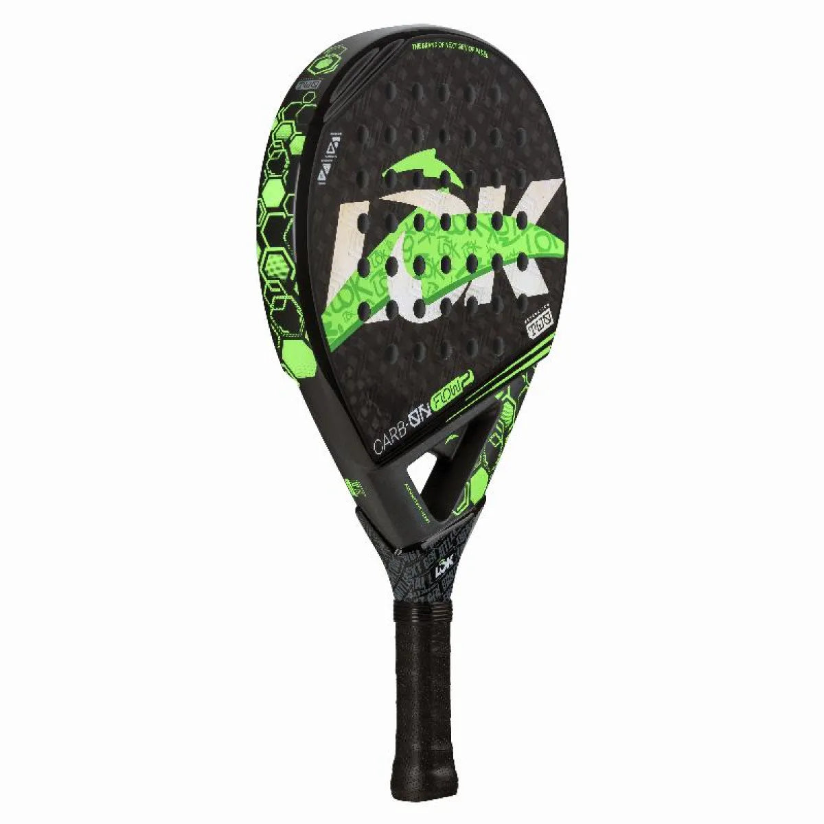 Raquette padel Lok Carb-On Flow 2 — vue de profil 2