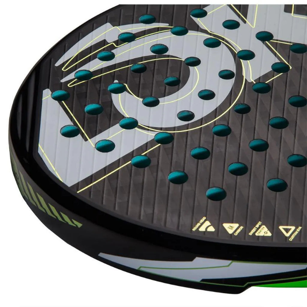 Raquette padel Lok Carb-On Flow — vue de dos