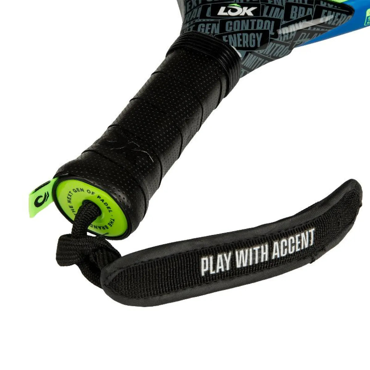 Raquette padel Lok Easy Flow 2 — vue de dos