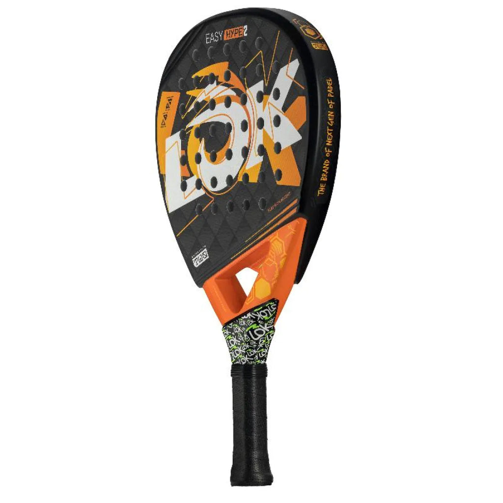 Raquette padel Lok Easy Hype 2 — vue de profil