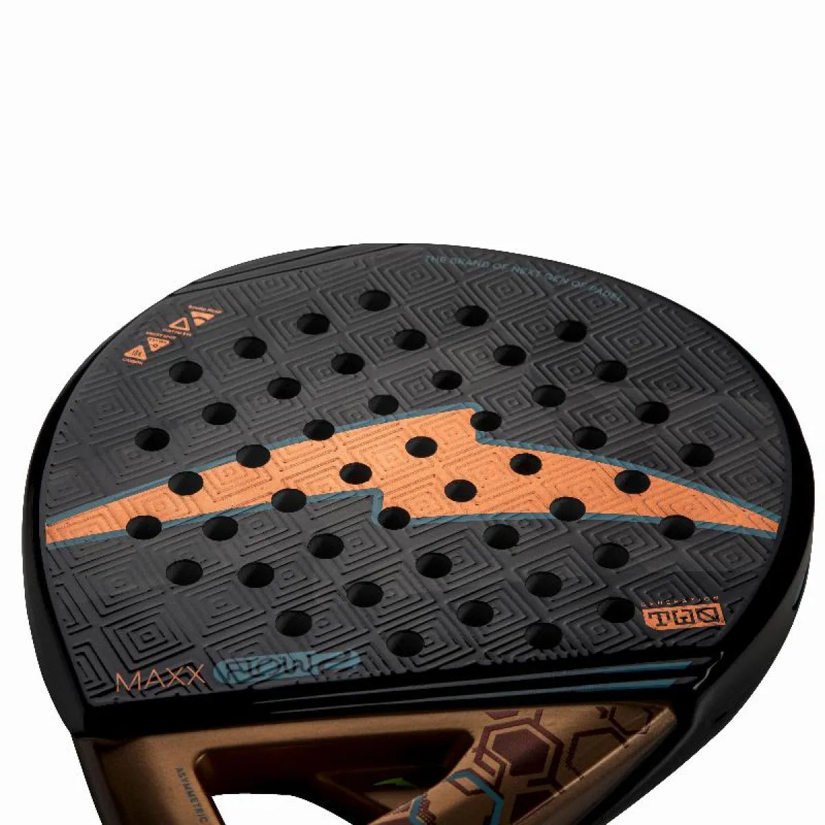Raquette padel Lok Maxx Flow 2 — vue en perspective