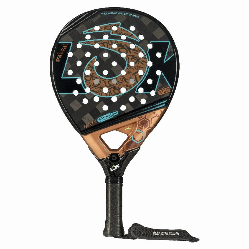 Raquette padel Lok Maxx Flow 2 — vue de face
