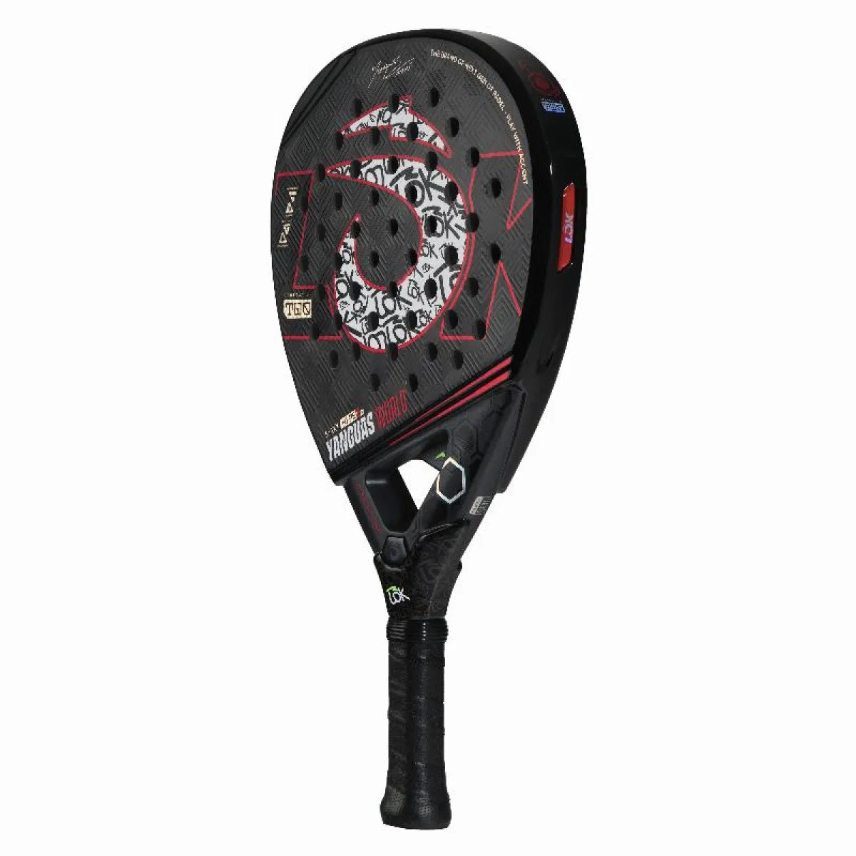 Raquette padel Lok Yanguas World Maxx Hype 2 — vue de profil 2