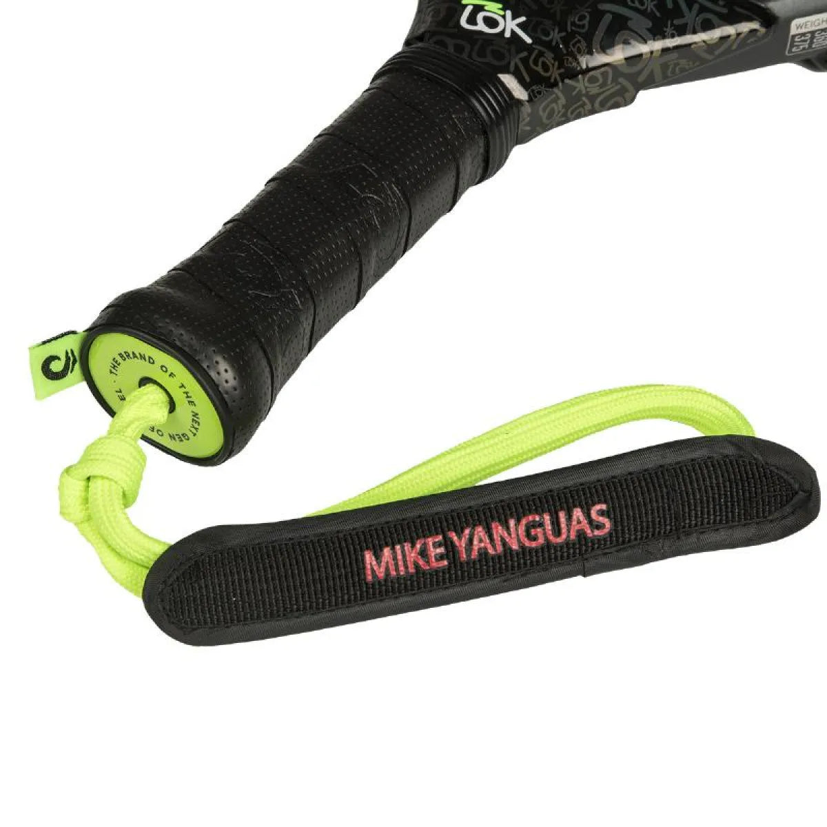 Raquette padel Lok Yanguas World Maxx Hype 2 — vue angle
