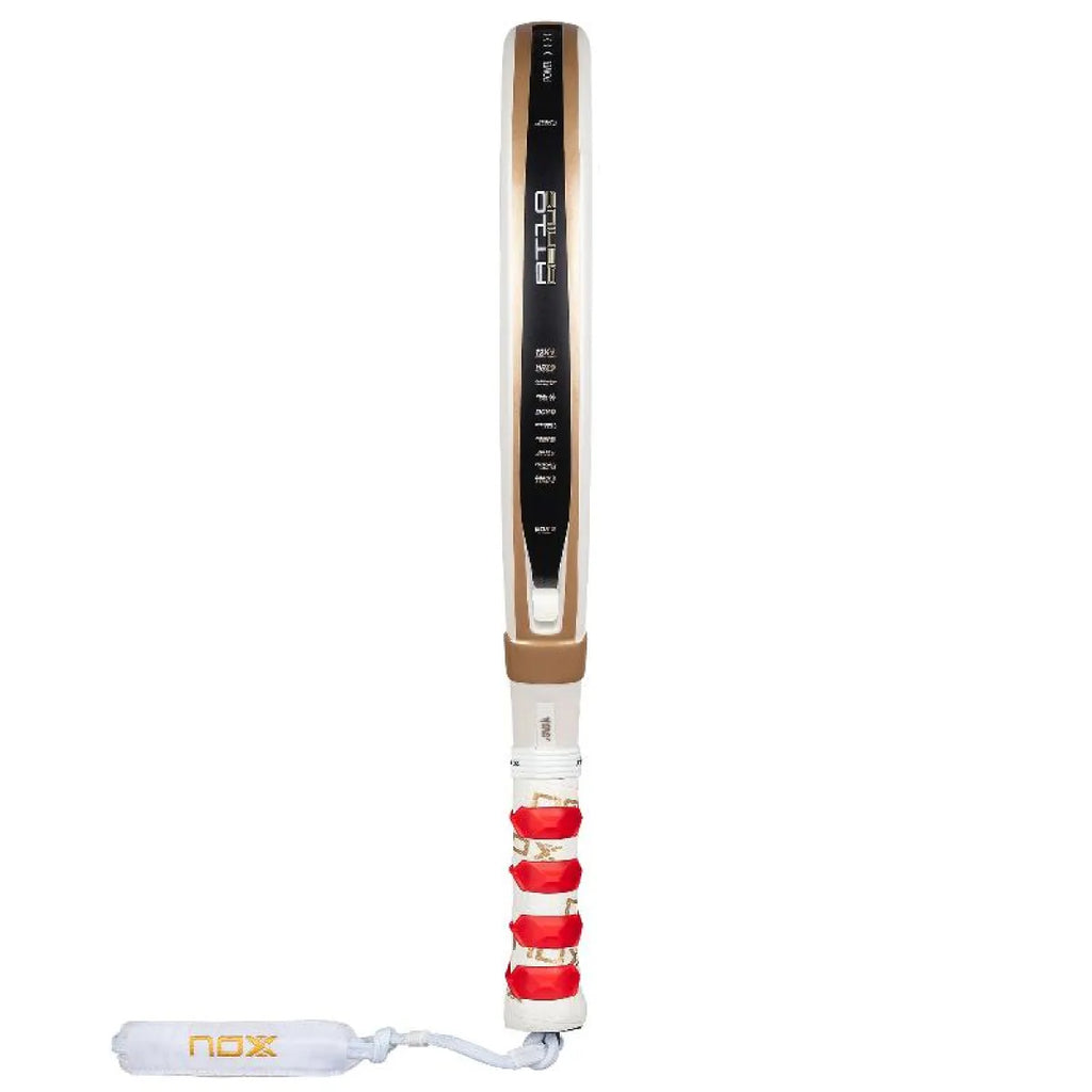 Raquette padel Nox Agustin Tapia AT10 Genius 12k Alum Xtreme 2026 — vue de profil 2